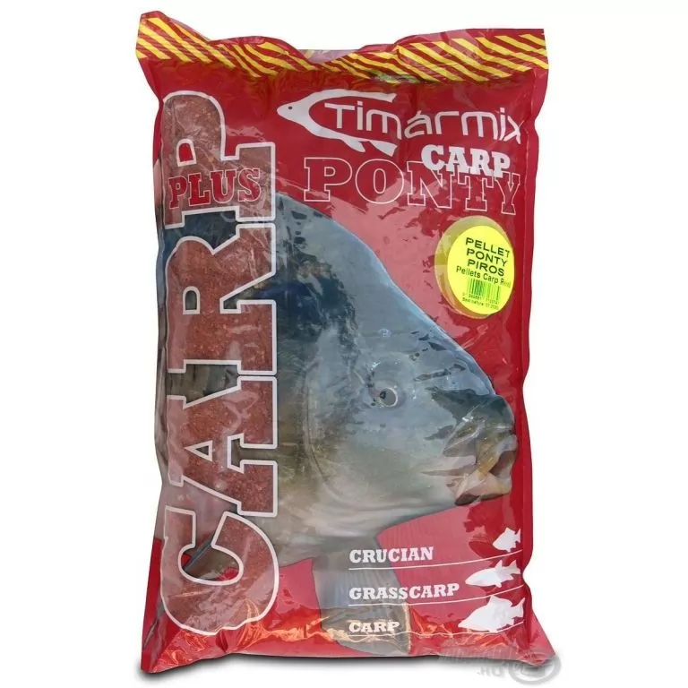 TIMÁR MIX Pellets Ponty piros - 3 kg / 1