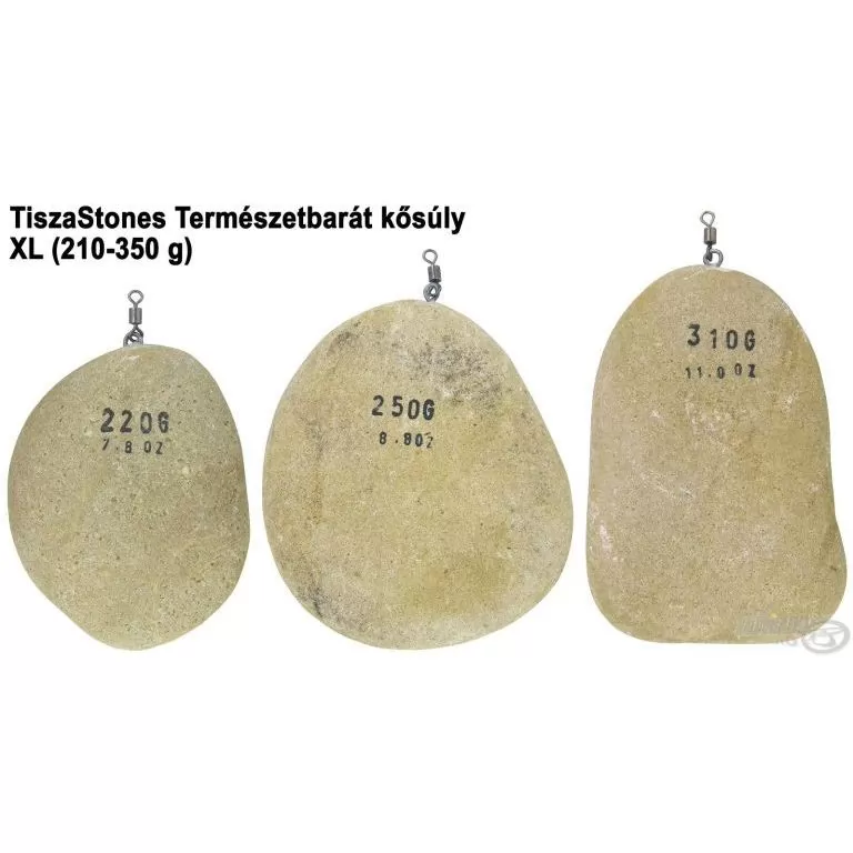 TiszaStones Természetbarát kősúly XL (210-350 g) / 1