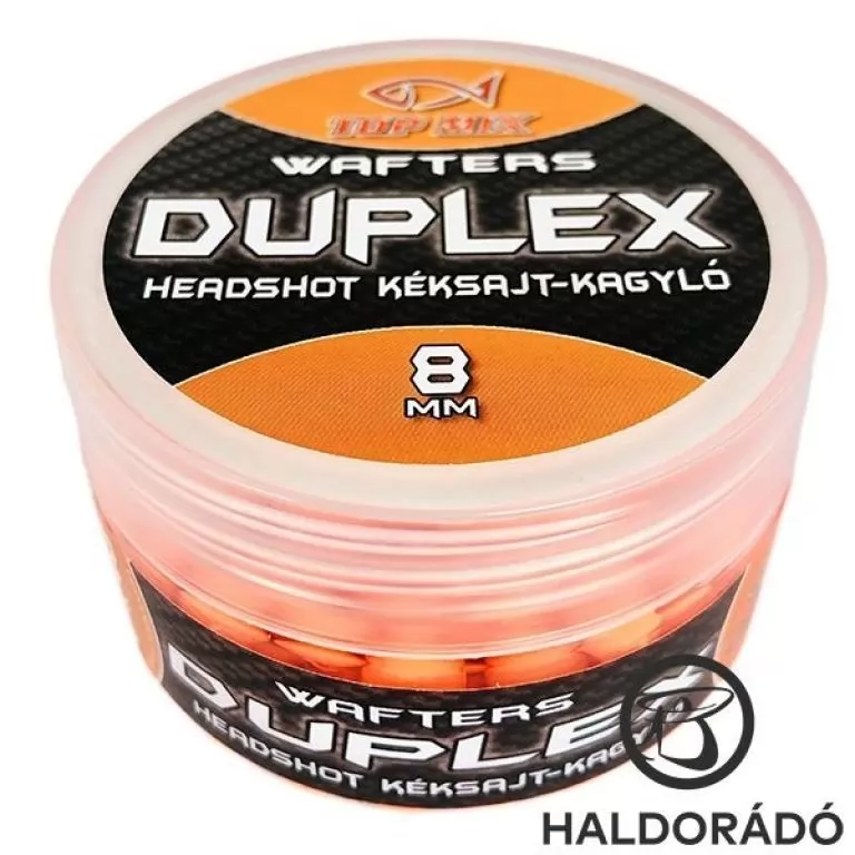 TOP MIX Duplex Wafters 8 mm - Headshot Kéksajt-Kagyló / 1