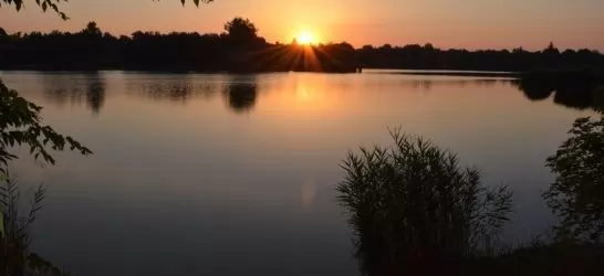 Orosházi Béke homokbánya horgásztó